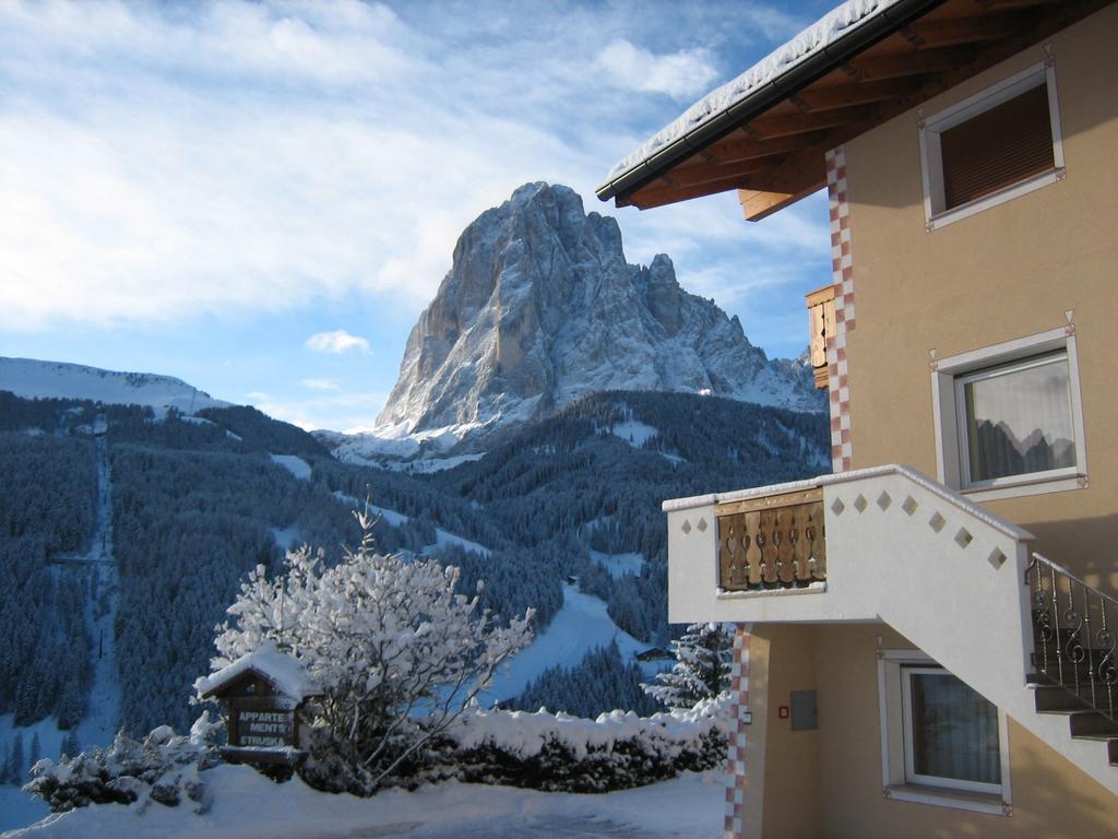 Apartments Etruska Santa Cristina Val Gardena Eksteriør bilde